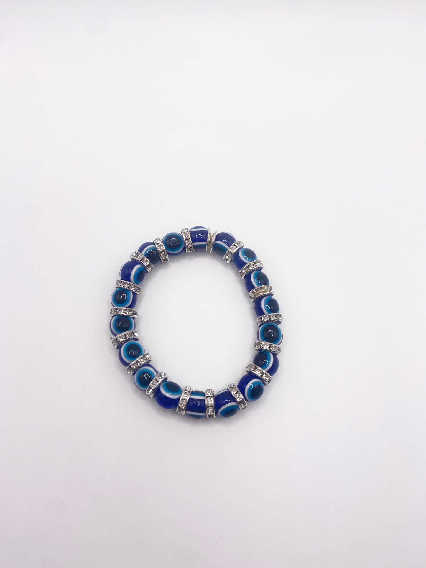 Dark Blue Evil Eye Bracelet