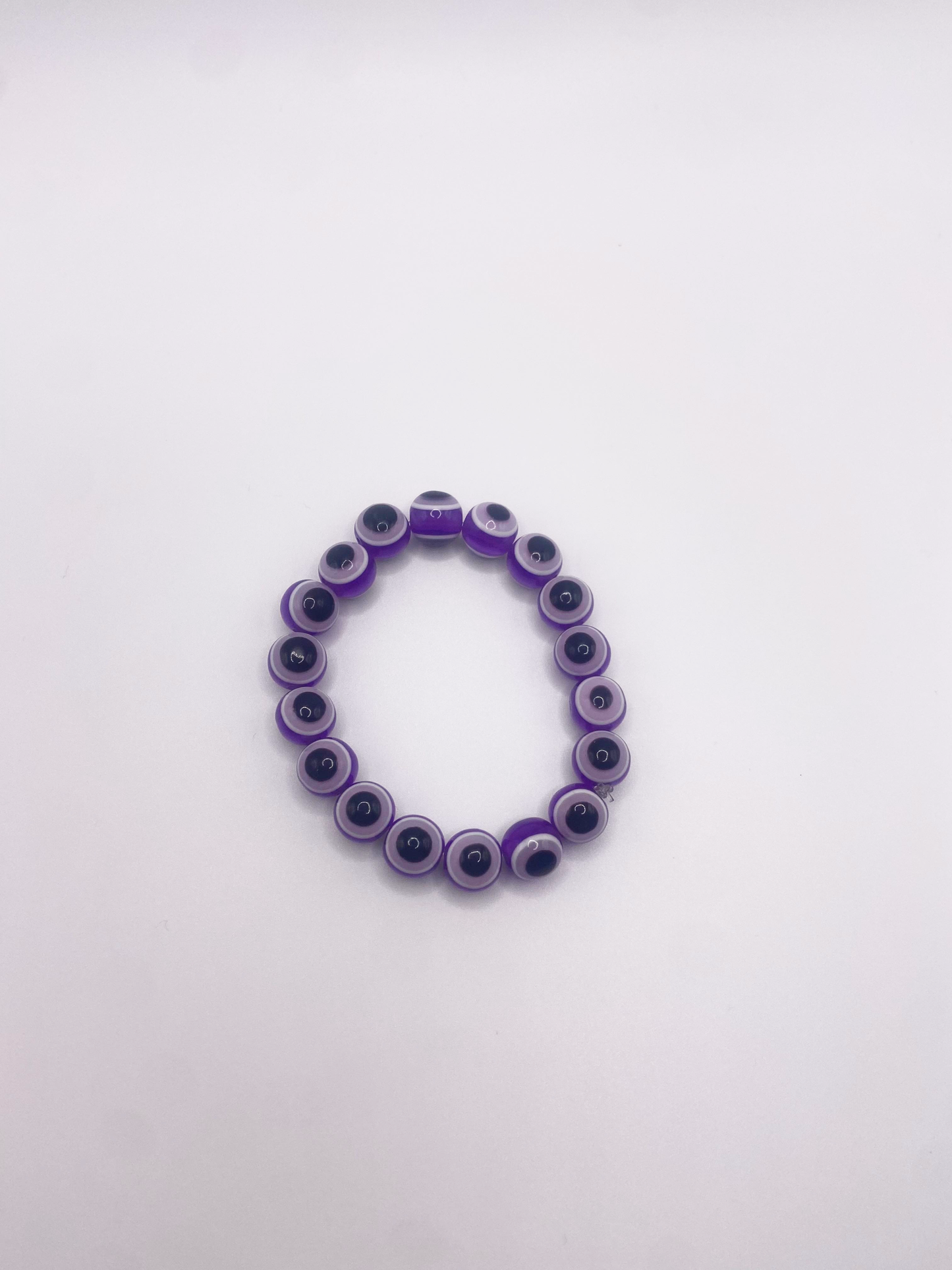 Purple Evil Eye Bracelet