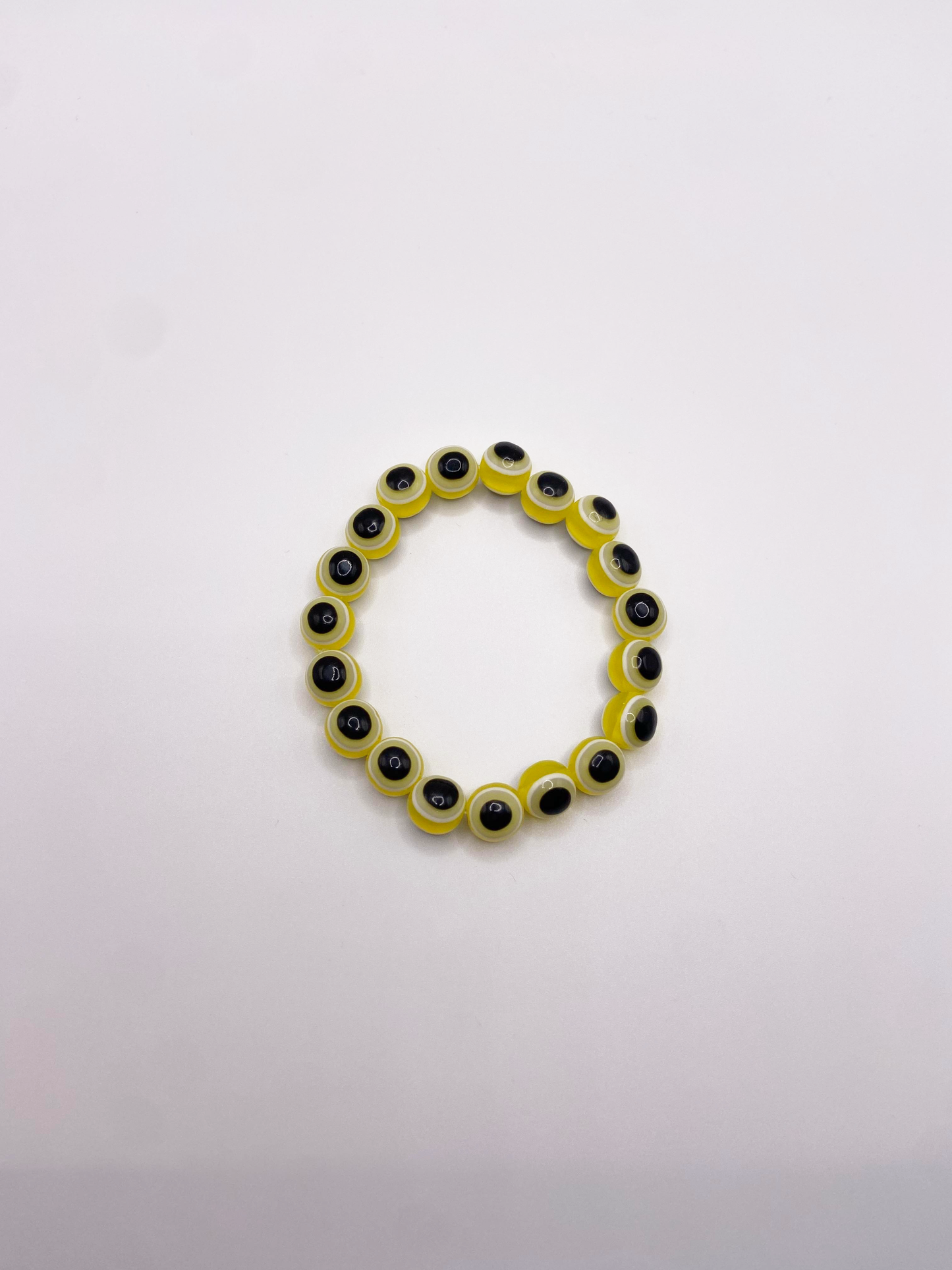 Yellow Evil Eye Bracelet